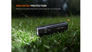 Fenix E06R Pro - Lanternă EDC Flat - 1600 Lumeni - 160 Metri - Black